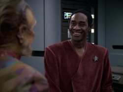 Tuvok Smiling Meme Template