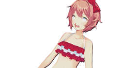 Sayori dies Meme Template
