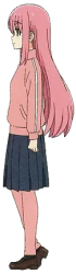 Hitori Gotoh back Meme Template