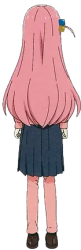 Hitori Gotoh back Meme Template