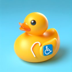 Accessibility duck Meme Template