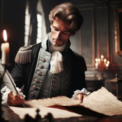 The King of Great Britain reading the letter of Declaration of I Meme Template