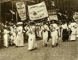 women marching Meme Template