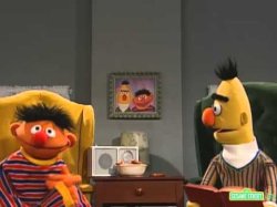 bert and ernie Meme Template