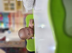 Baby at table Meme Template