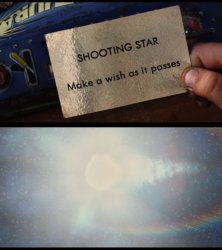 Shooting Star | Wish Meme Template