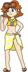 Daisy - Odyssey Swimwear Meme Template