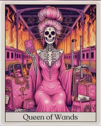 Tarot | Queen Of Wands Meme Template