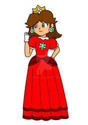 Princess Daisy in Red Meme Template