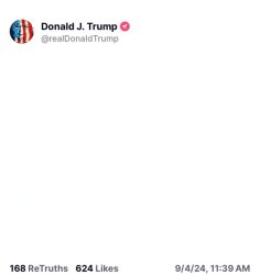 trump truth social blank Meme Template