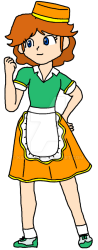 Daisy - 50s Diner Girl Meme Template