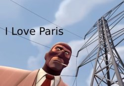 I love paris Meme Template