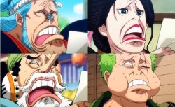 One Piece Cringe Faces Meme Template