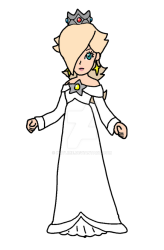 Rosalina - White Dress Meme Template