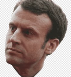 Macron head Meme Template