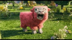 MC movie pink sheep Meme Template