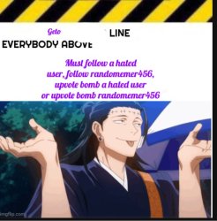 this entire line is satire Meme Template