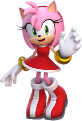 Amy Rose (Sonic Dream Team) Meme Template