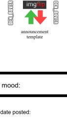 den_bover announcement temp. Meme Template