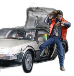 Marty Mcfly volver al futuro Meme Template