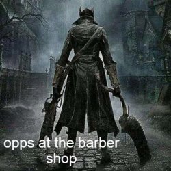 opps at the barber shop Meme Template