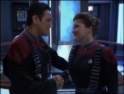 Star Trek Voyager handshake Meme Template