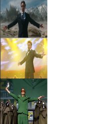 RDJ Pose Meme Template