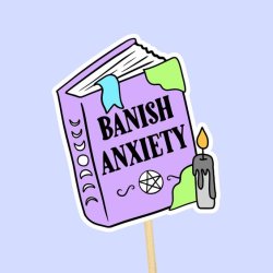 Banish Anxiety Meme Template