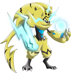 Mega Zeraora Meme Template