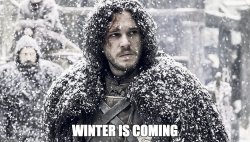 winter is coming jon snow Meme Template