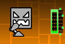 Confused Geometry Dash Robot Meme Template