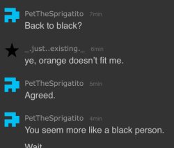 you seem more like a black person Meme Template