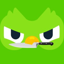 Angry Duo Duolingo Owl Meme Template