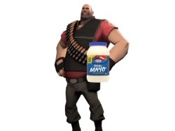 Heavy with mayonnaise Meme Template