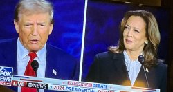 Debate 24 Harris trump Meme Template