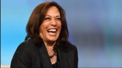 Kamala Harris Laughing Meme Template