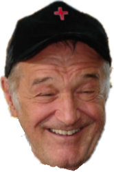 George "Gigi" Becali head Meme Template