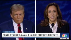 Trump Kamala debate Meme Template