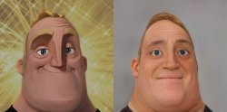 Neutral: Mr Incredible Meme Template