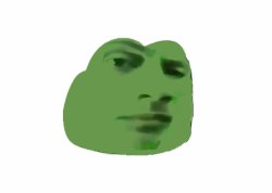 Pepe Rock Face Meme Template