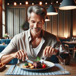 Man eating some food Meme Template