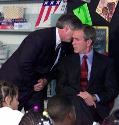 George Bush Is Told Meme Template