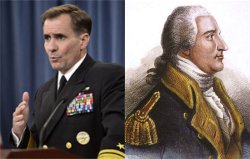 John Kirby and Benedict Arnold Meme Template