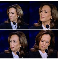 Kamala debate confused Meme Template