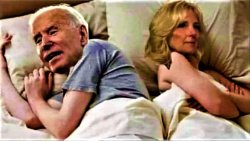 Joe and Jill in bed Meme Template