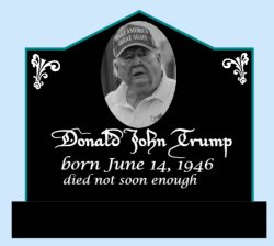 Donald Trump tombstone JPP Meme Template