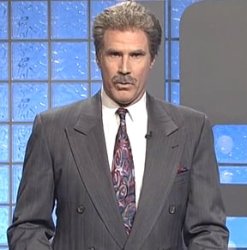 Will Farrell snl Jeopardy Meme Template