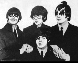 Kiss the Beatles Meme Template