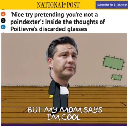 Pierre Poilievre the poindexter Meme Template