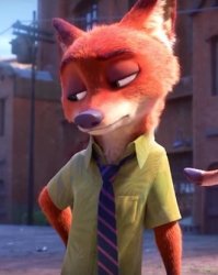 Skeptical Nick Wilde Meme Template